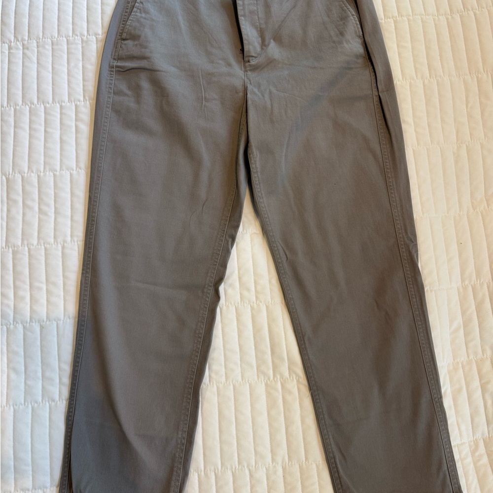 J. Crew Straight Leg Pants in Gray